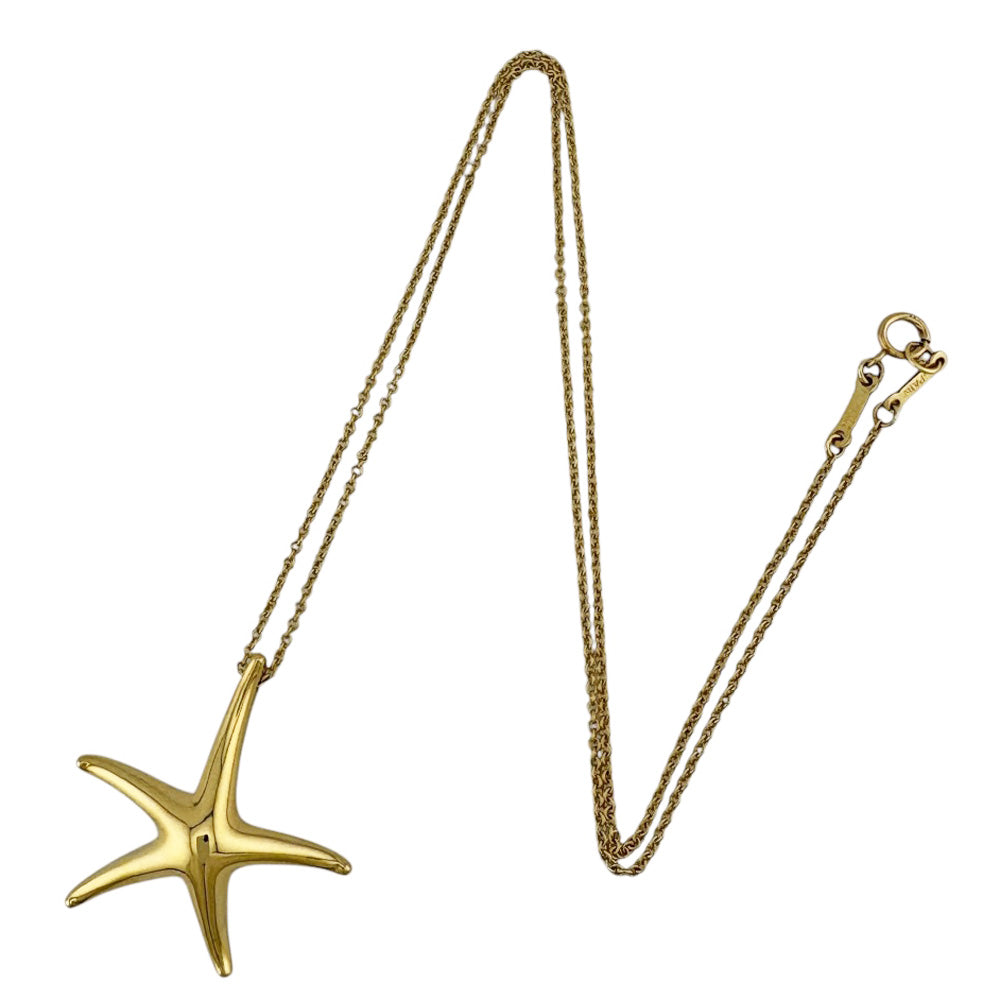 TIFFANY&Co. ティファニー スターフィッシュ ネックレス 18金 K18