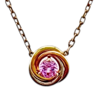CARTIER カルティエ ベビートリニティ ネックレス 18金 K18ピンク 