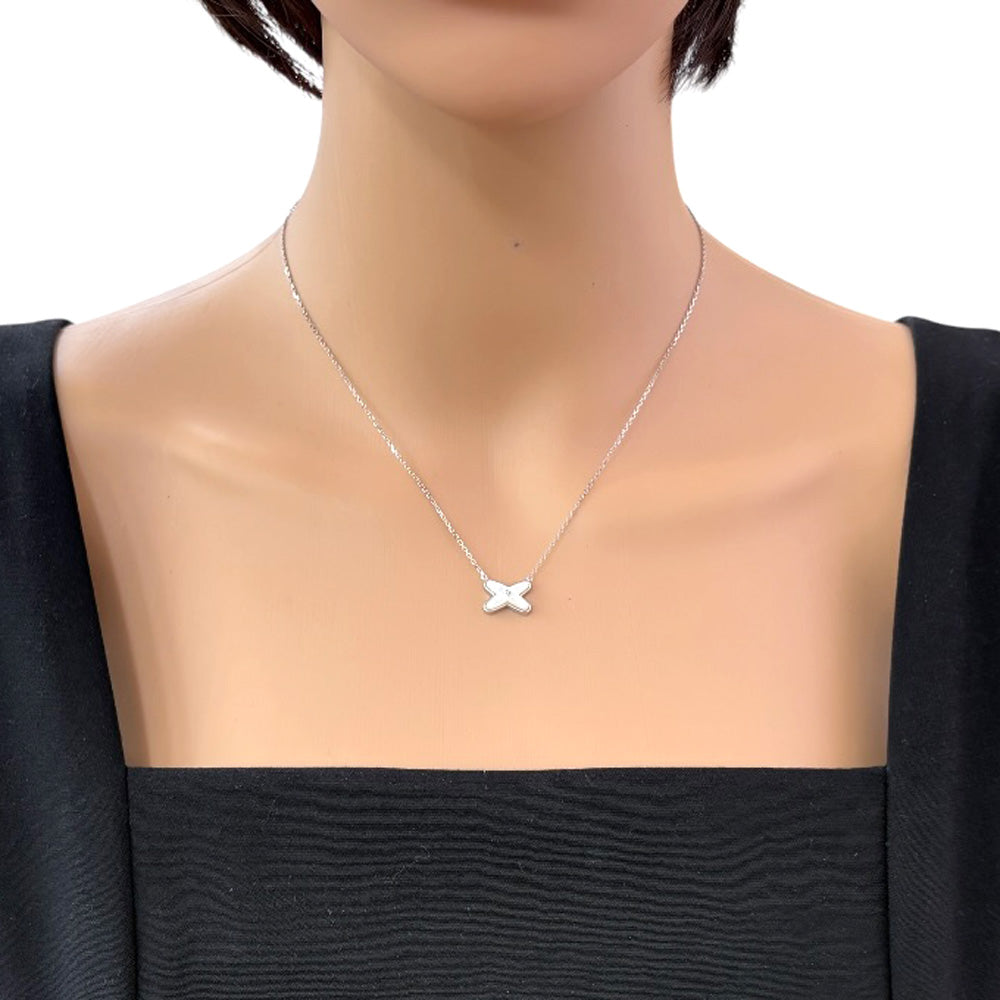 Chaumet ショーメ ジュ ドゥ リアン ネックレス 18金 K18ホワイト