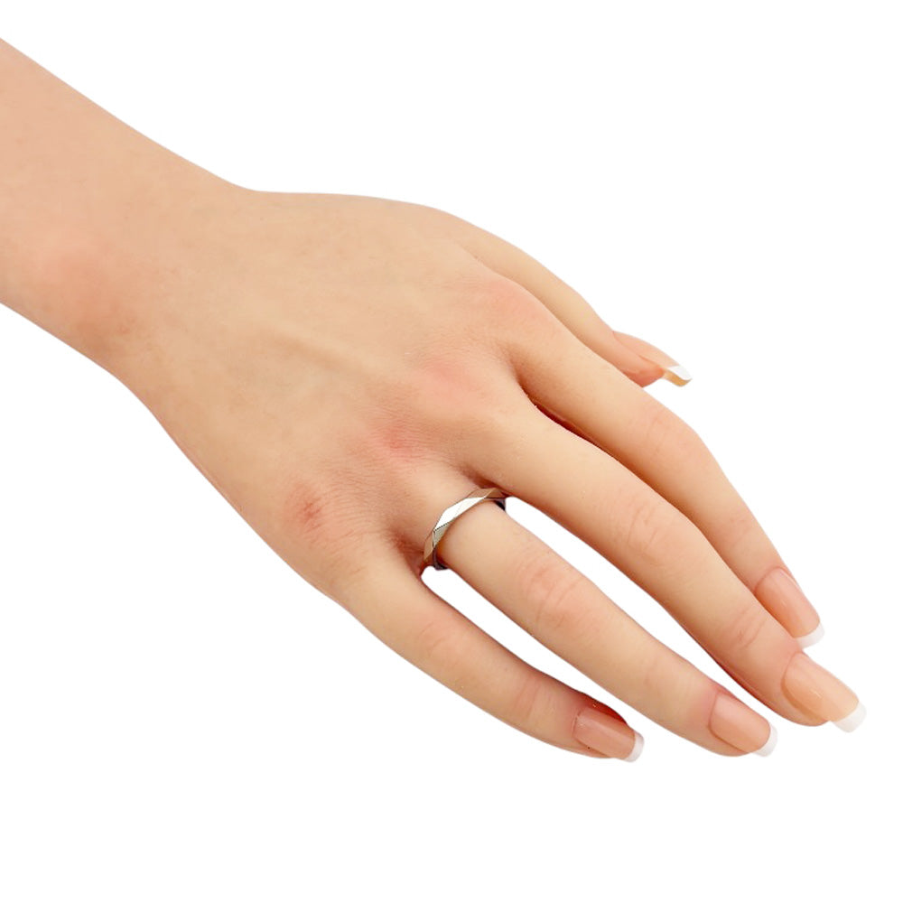 Boucheron ブシュロン ファセット リング 指輪 14.5号 Pt950プラチナ