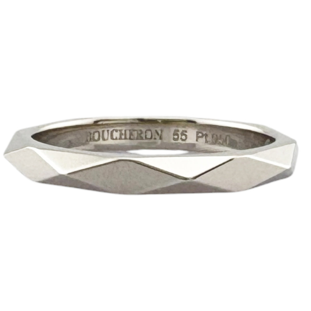 Boucheron ブシュロン ファセット リング 指輪 14.5号 Pt950プラチナ