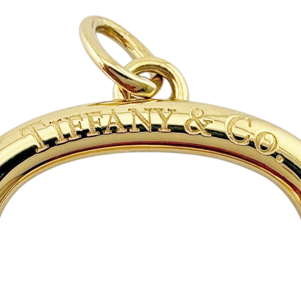 TIFFANY&Co. ティファニー オーバルキー ペンダントトップ 18金 K18