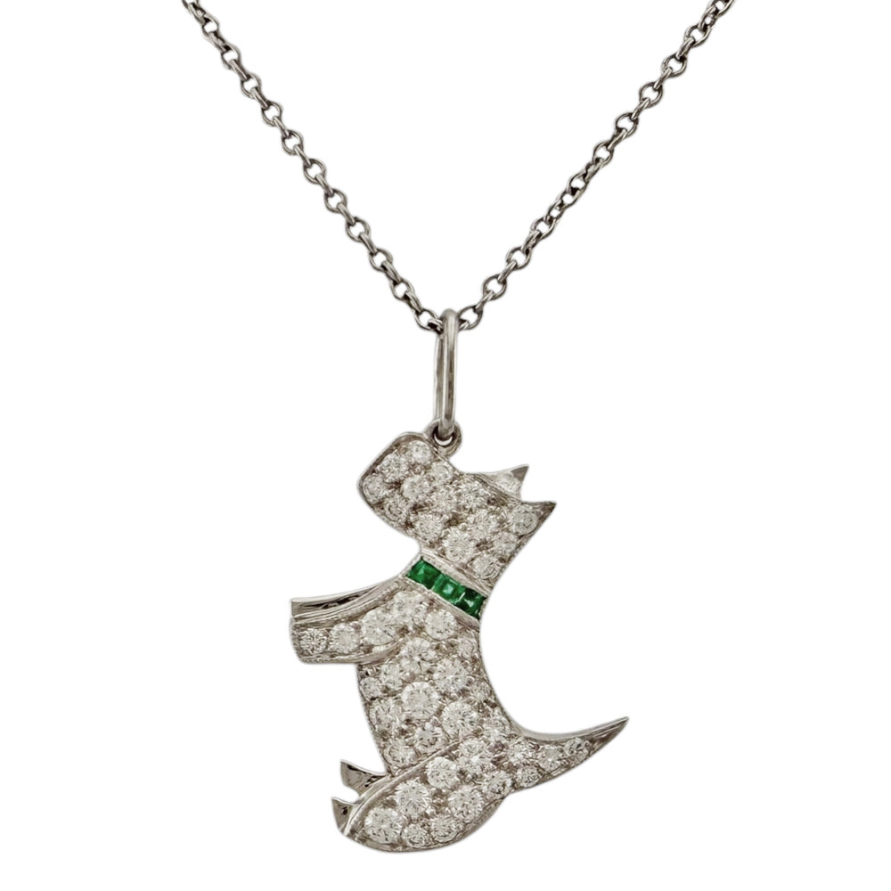TIFFANY&Co. ティファニー ネックレス Pt950プラチナ ダイヤモンド
