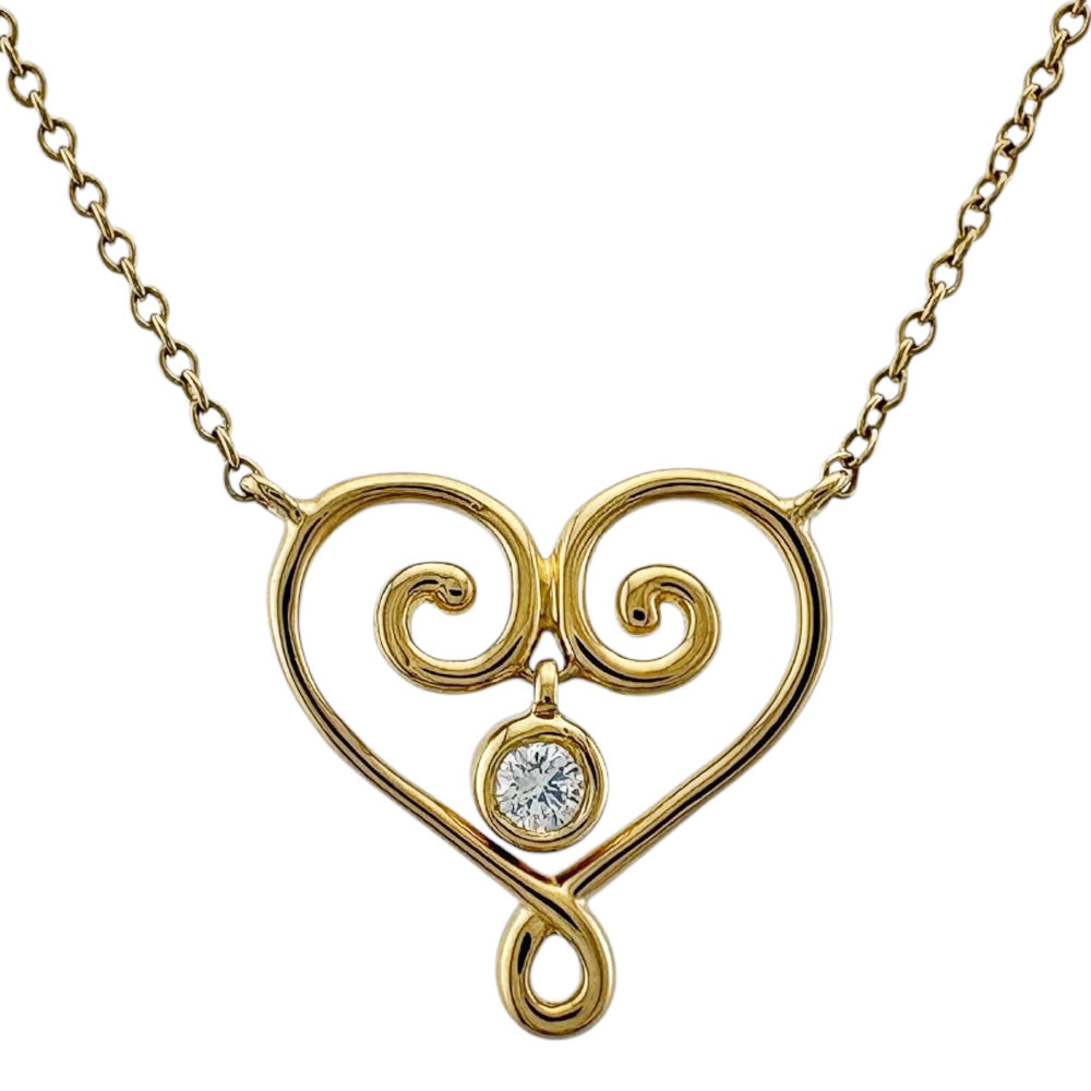 TIFFANY&Co. ティファニー ヴェネチア ゴルドーニ ネックレス 18金 K18 