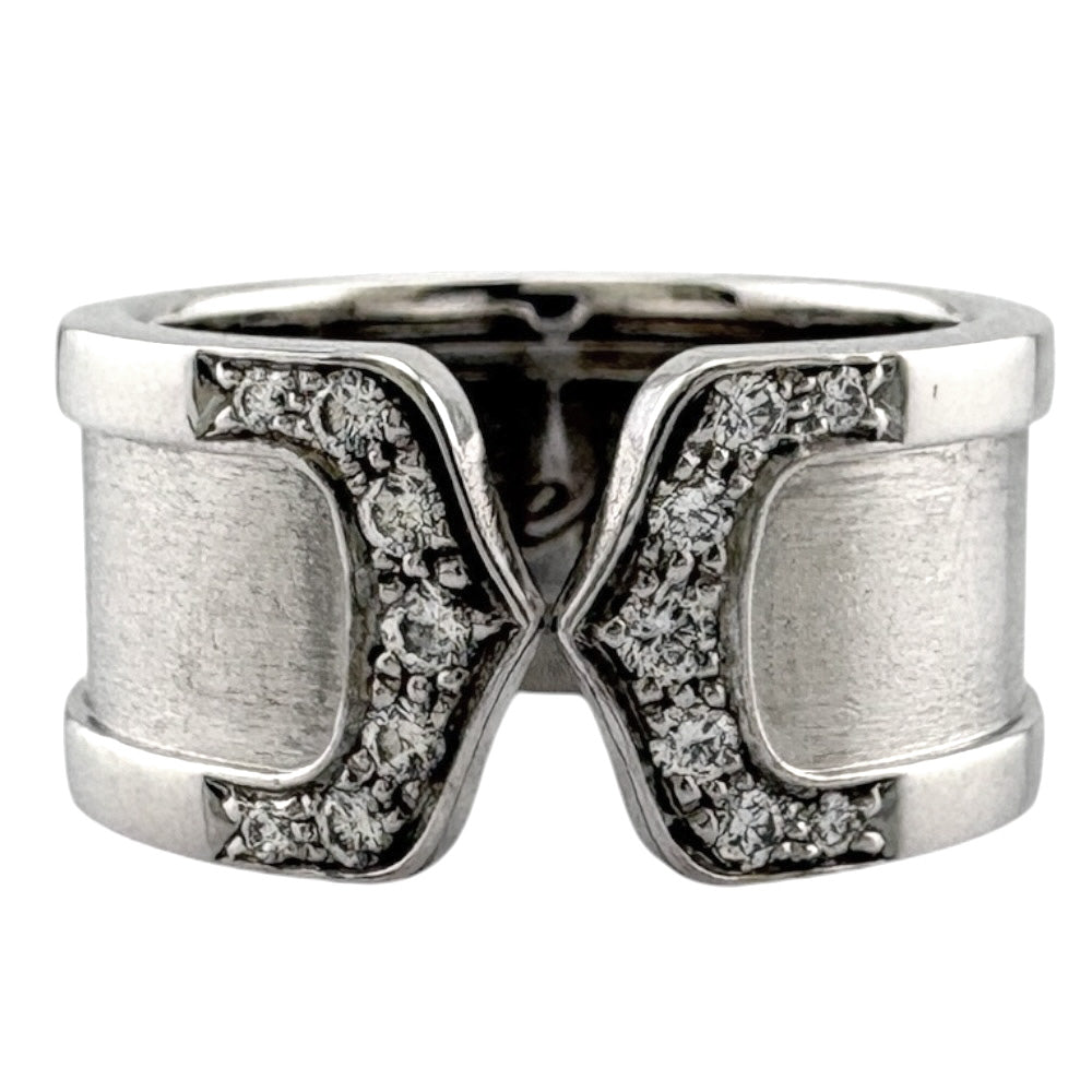 CARTIER カルティエ 2C ダイヤモンド リング 指輪 12.5号 18金 K18 