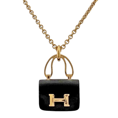 HERMES エルメス コンスタンス ネックレス 18金 K18ピンクゴールド