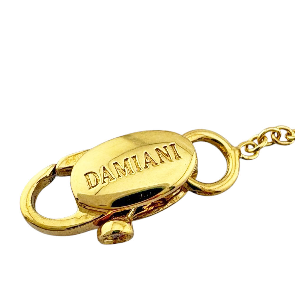 AVANTI製 キングヘイロー号(タグ付き) Damiani ダミアーニ ベルエポック ネックレス 18金 K18イエロー