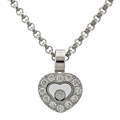 Chopard ショパール ハッピーダイヤモンド ネックレス 18金 K18