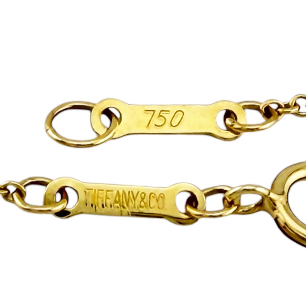 TIFFANY&Co. ティファニー オープンハート ネックレス 18金 K18