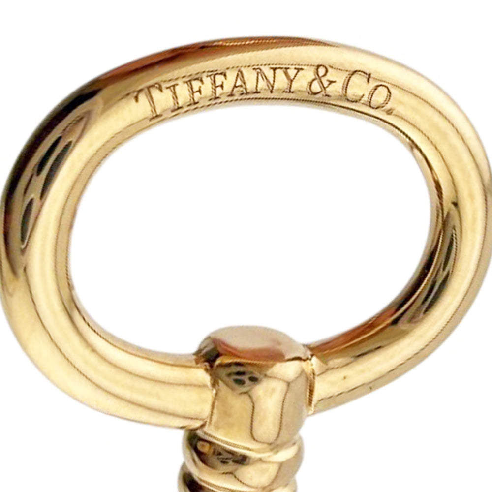 TIFFANY&Co. ティファニー オーバルキー バングル 18金 K18ピンク