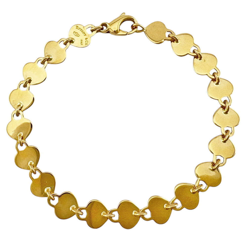 TIFFANY&Co. ティファニー ブレスレット 18金 K18イエローゴールド