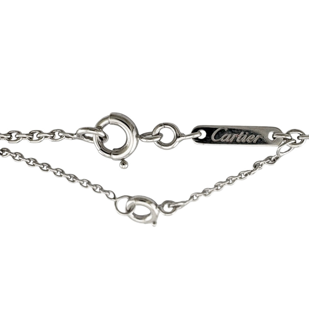 CARTIER カルティエ Cハート ネックレス 18金 K18ホワイトゴールド