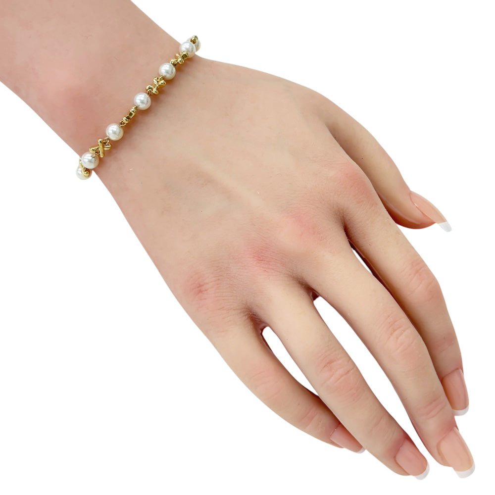 TASAKI タサキ ブレスレット 18金 K18イエローゴールド パール