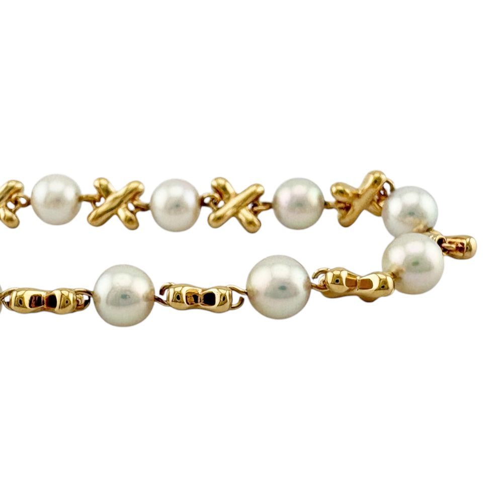 TASAKI タサキ ブレスレット 18金 K18イエローゴールド パール