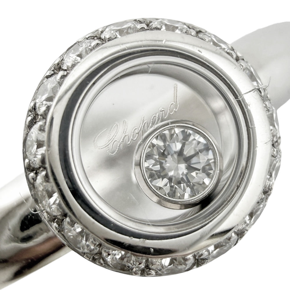 Chopard ショパール ハッピーダイヤモンド リング 指輪 10.5号 18金 