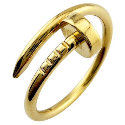 CARTIER カルティエ ジュストアンクル リング 指輪 8号 18金 K18