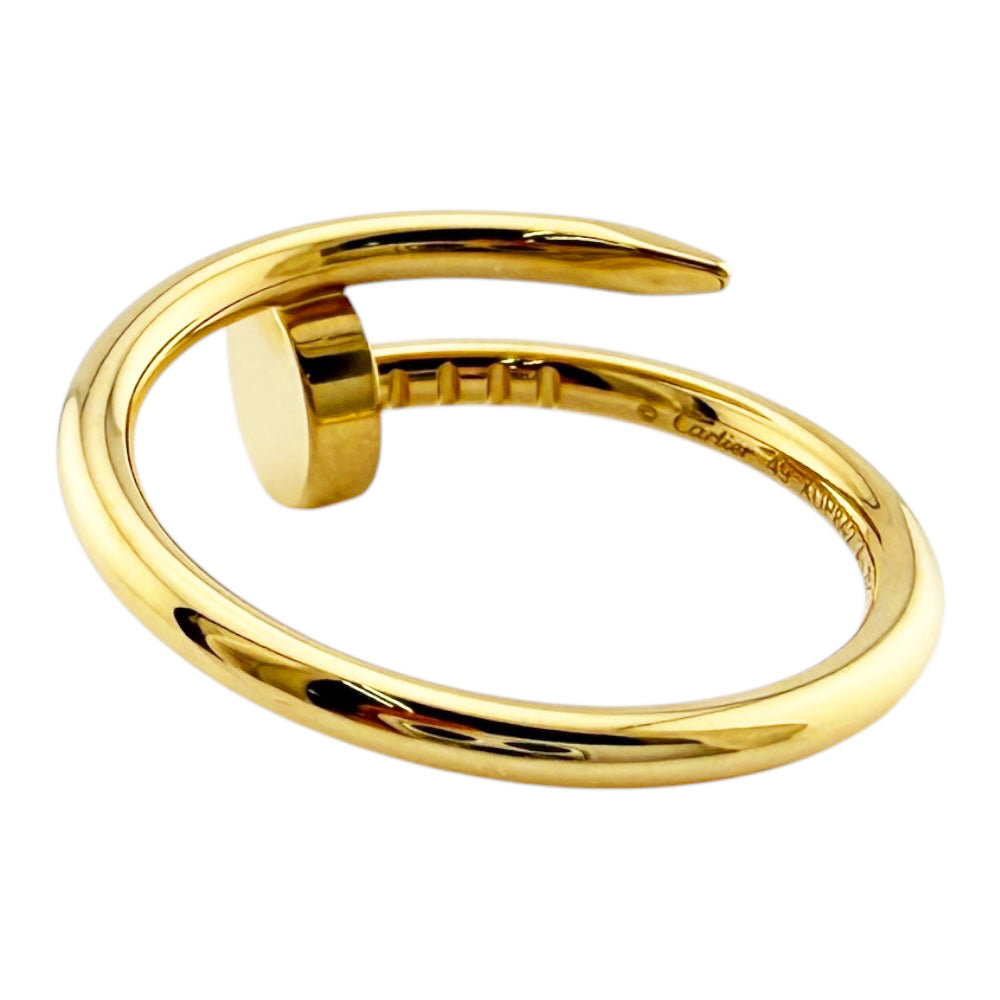 CARTIER カルティエ ジュストアンクル リング 指輪 8号 18金 K18