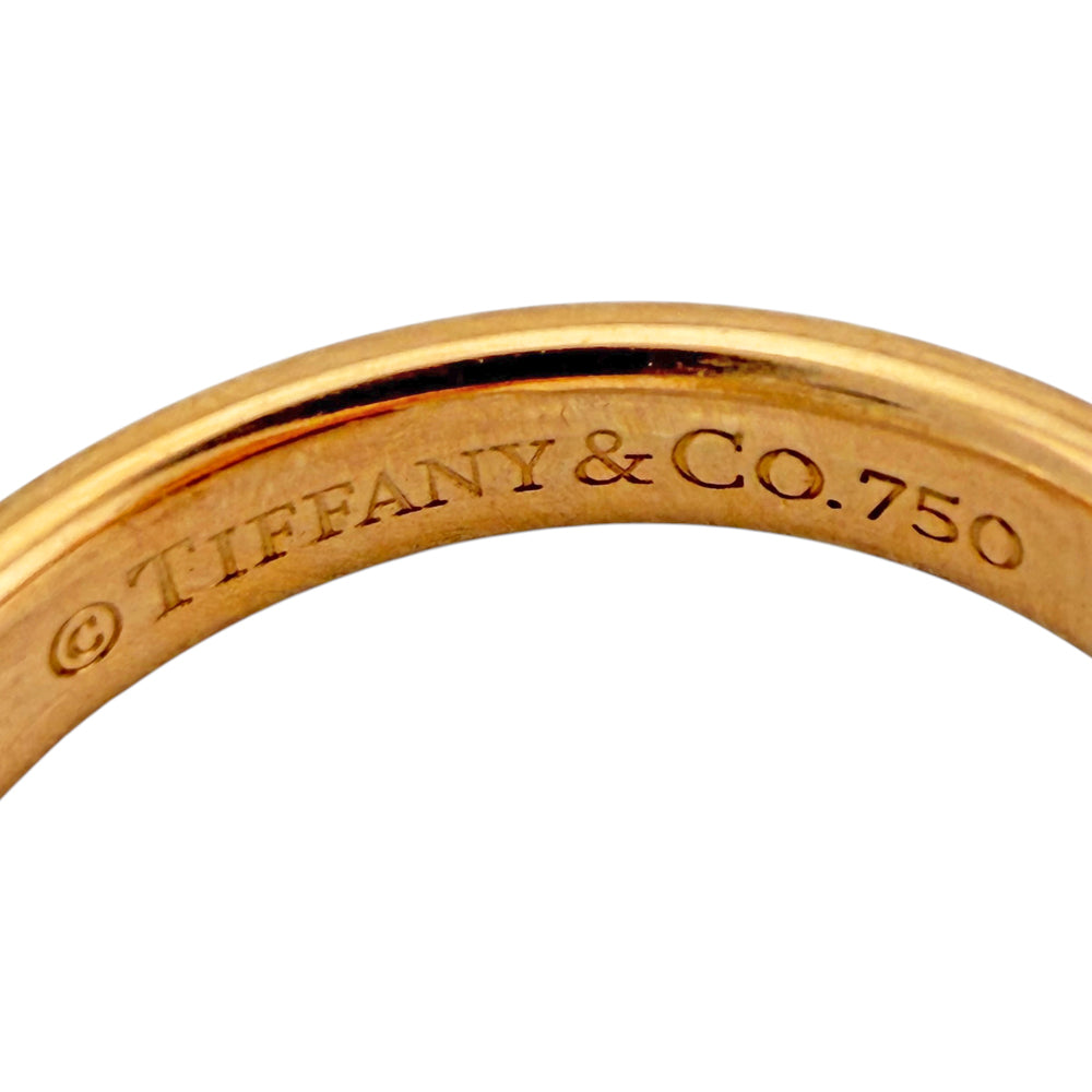 TIFFANY&Co. ティファニー 1837インターロッキング リング 指輪 9号 18