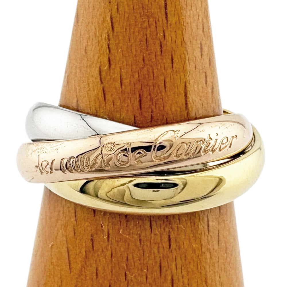 CARTIER カルティエ トリニティ リング 指輪 11.5号 18金 K18イエロー
