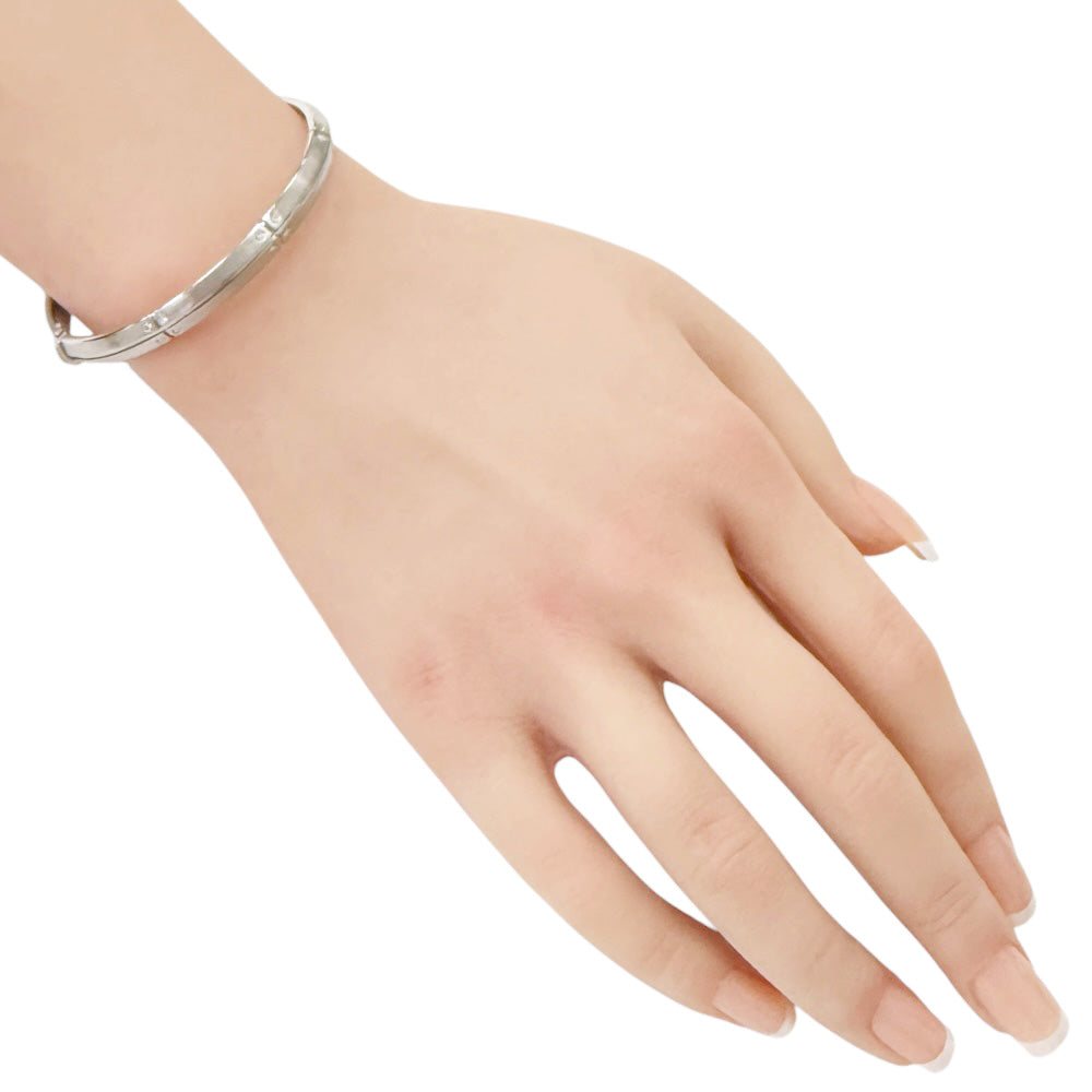TIFFANY&Co. ティファニー ストリーメリカ バングル 18金 K18ホワイト 
