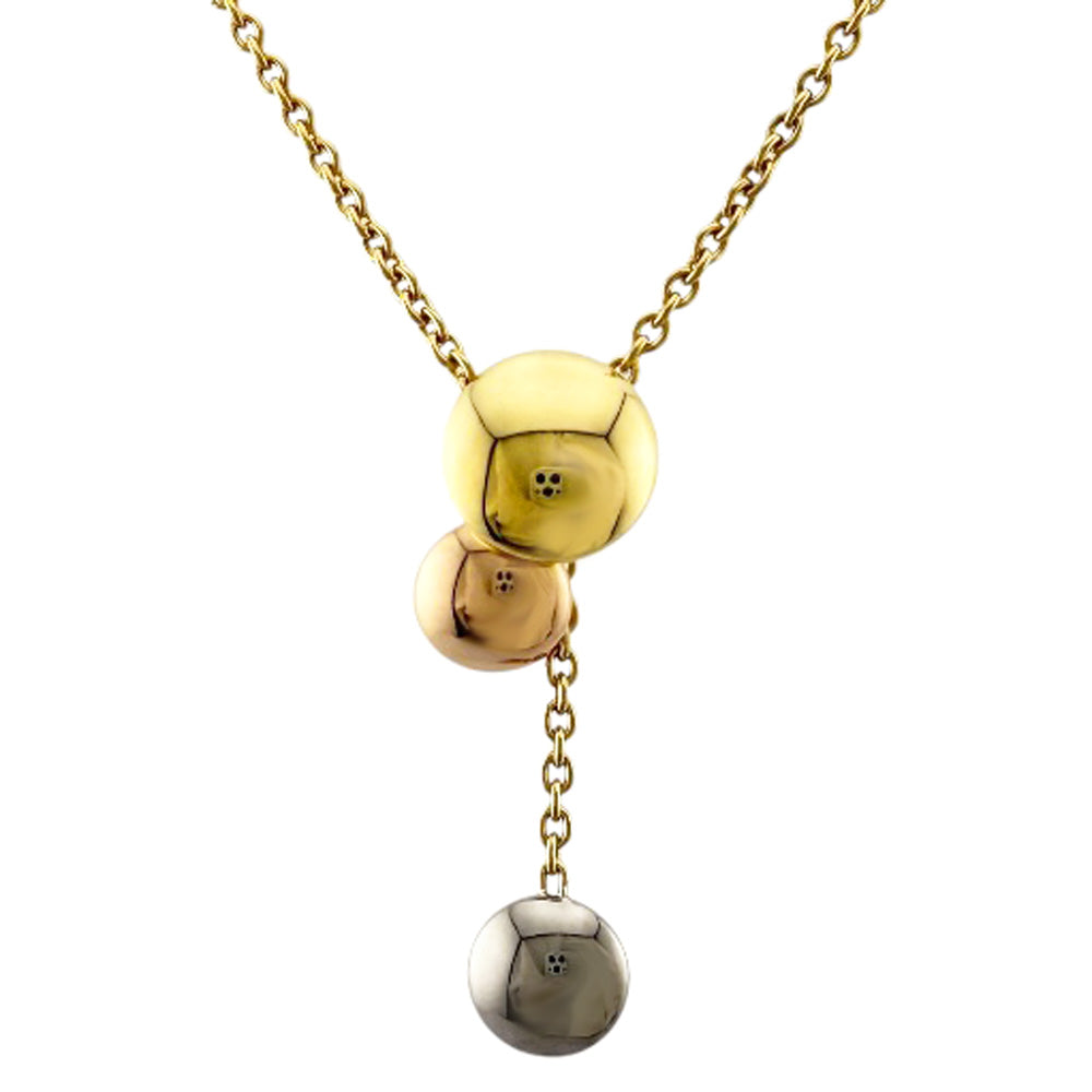 Cartier 18Kゴールド ネックレス 証明書付き CARTIER カルティエ スイートトリニティ ネックレス 18金 K18イエロー
