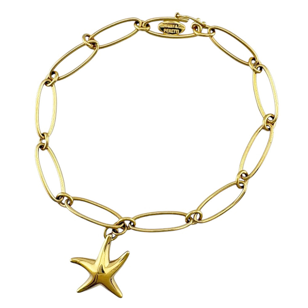 TIFFANY&Co. ティファニー スターフィッシュ ブレスレット 18金 K18