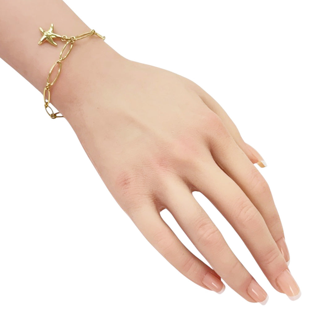 TIFFANY&Co. ティファニー スターフィッシュ ブレスレット 18金 K18