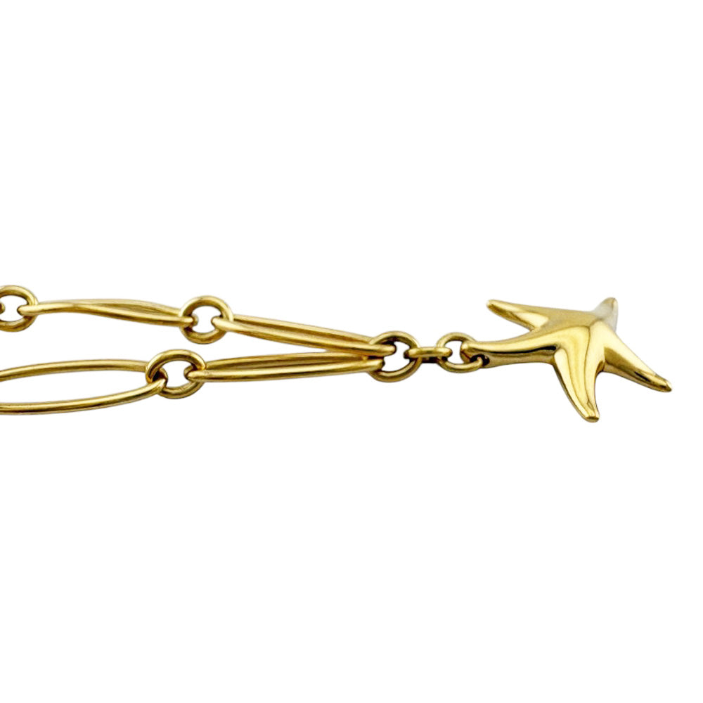 TIFFANY&Co. ティファニー スターフィッシュ ブレスレット 18金 K18