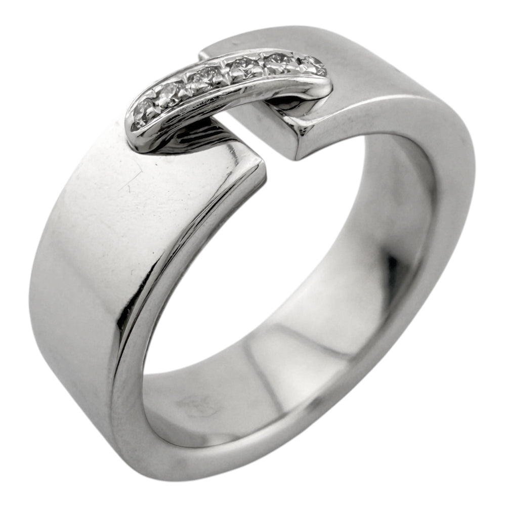 Chaumet ショーメ リング 指輪 13号 18金 K18ホワイトゴールド