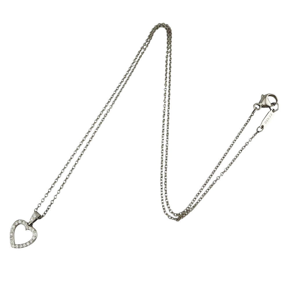 TIFFANY&Co. ティファニー メトロハート ネックレス Pt950プラチナ