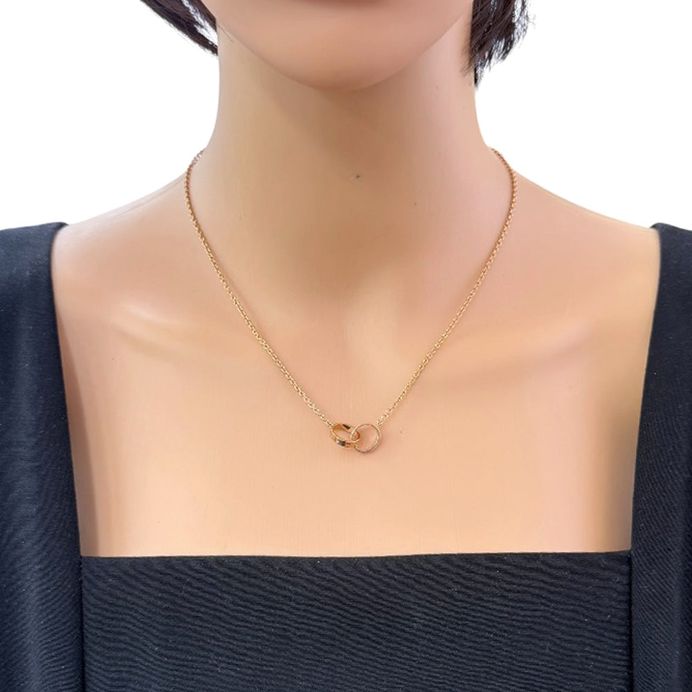 CARTIER カルティエ ベビーラブ ネックレス 18金 K18ピンクゴールド