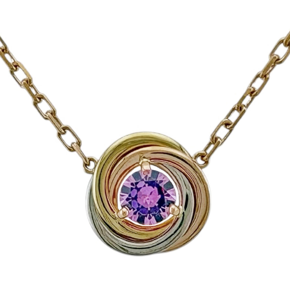 CARTIER カルティエ トリニティ ネックレス 18金 K18ピンクゴールド