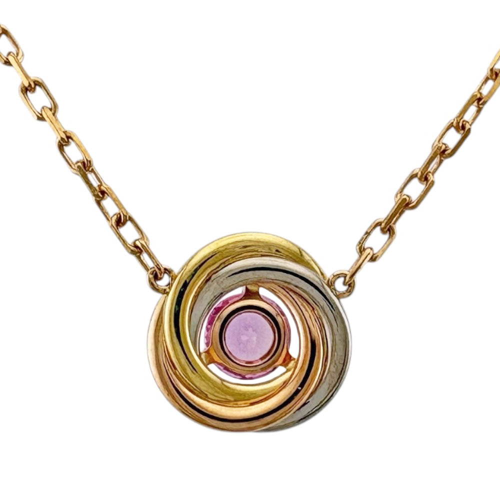 CARTIER カルティエ トリニティ ネックレス 18金 K18ピンクゴールド