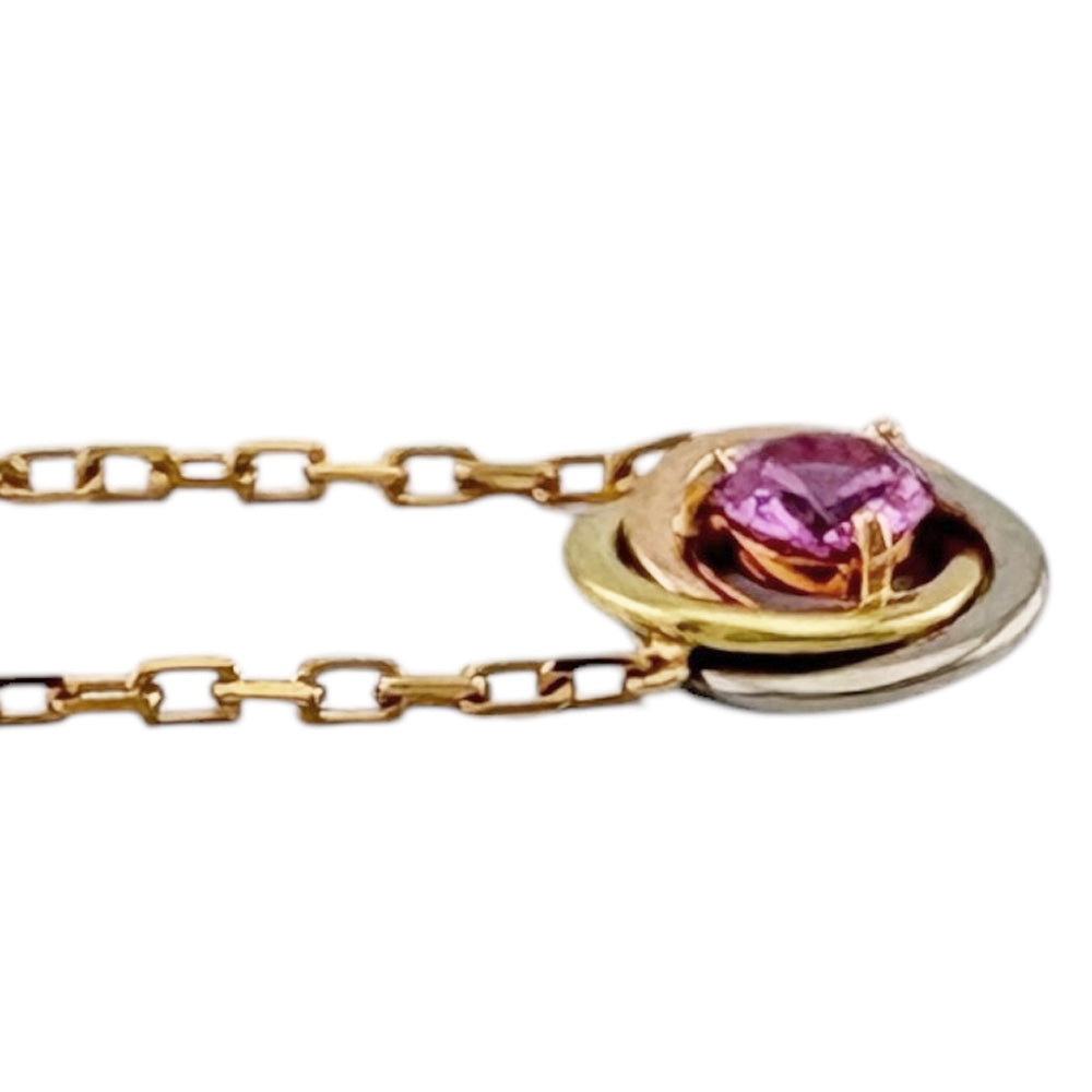 CARTIER カルティエ トリニティ ネックレス 18金 K18ピンクゴールド