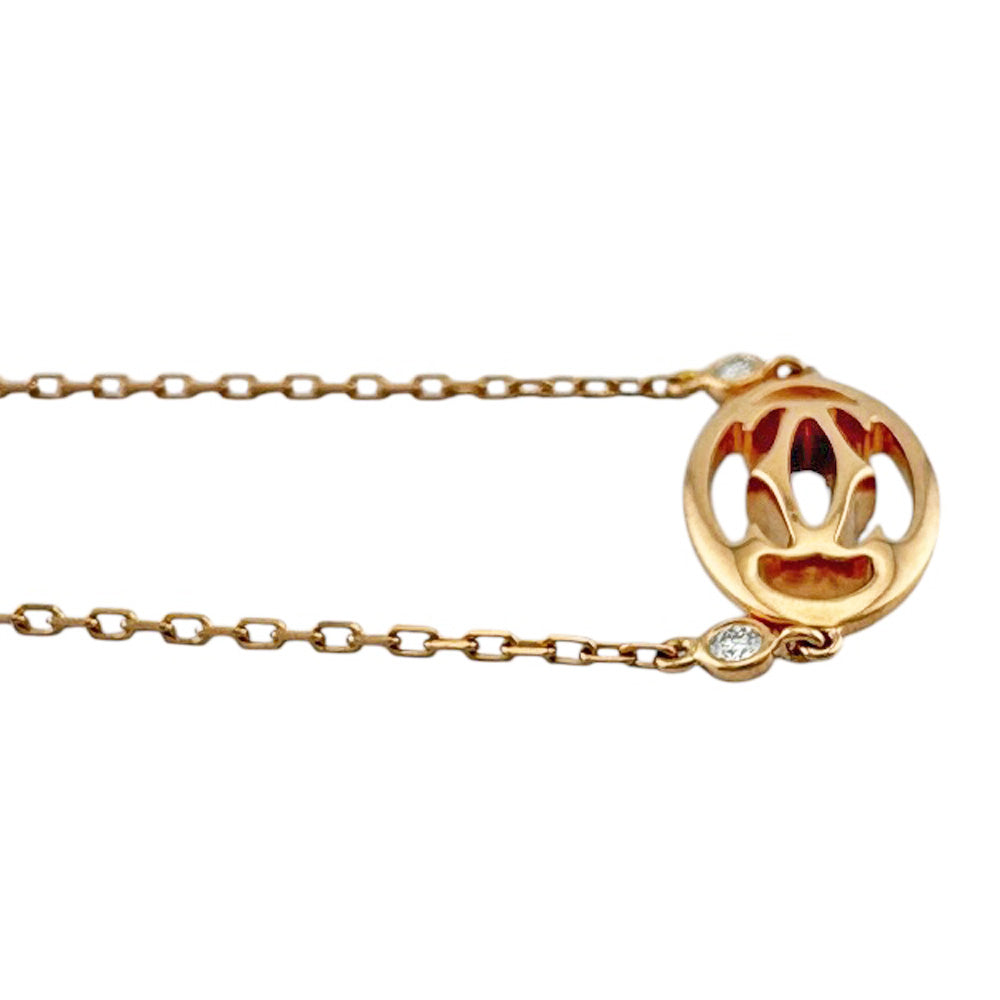 CARTIER カルティエ ドゥーブルC ブレスレット 18金 K18ピンクゴールド 