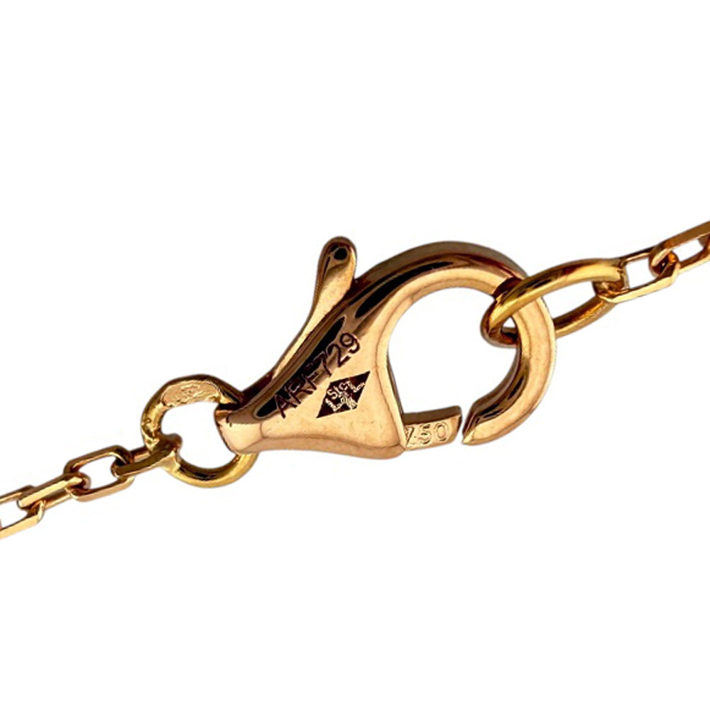 CARTIER カルティエ ドゥーブルC ネックレス 18金 K18ピンクゴールド