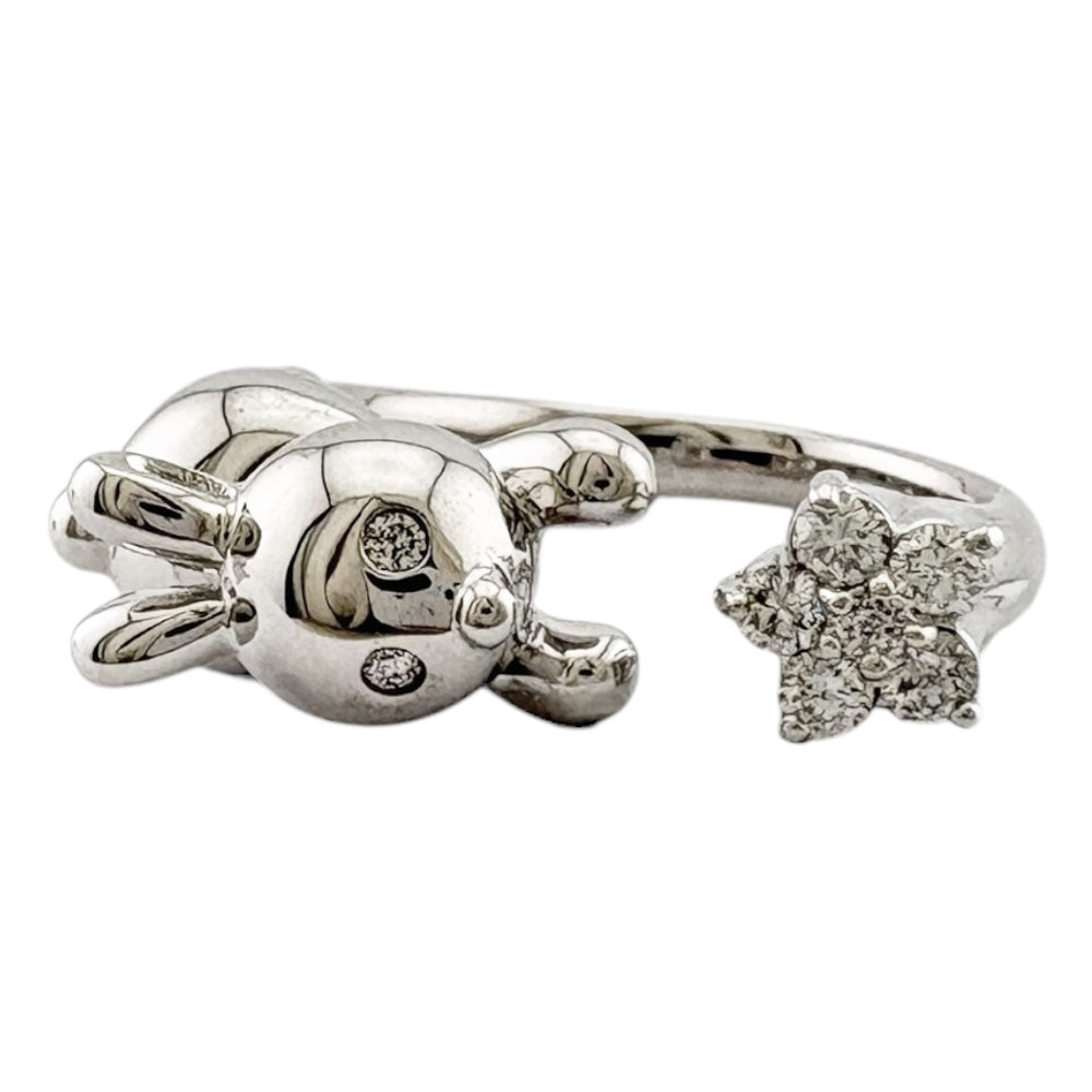 Ponte Vecchio ポンテヴェキオ リング 指輪 9.5号 18金 K18ホワイト