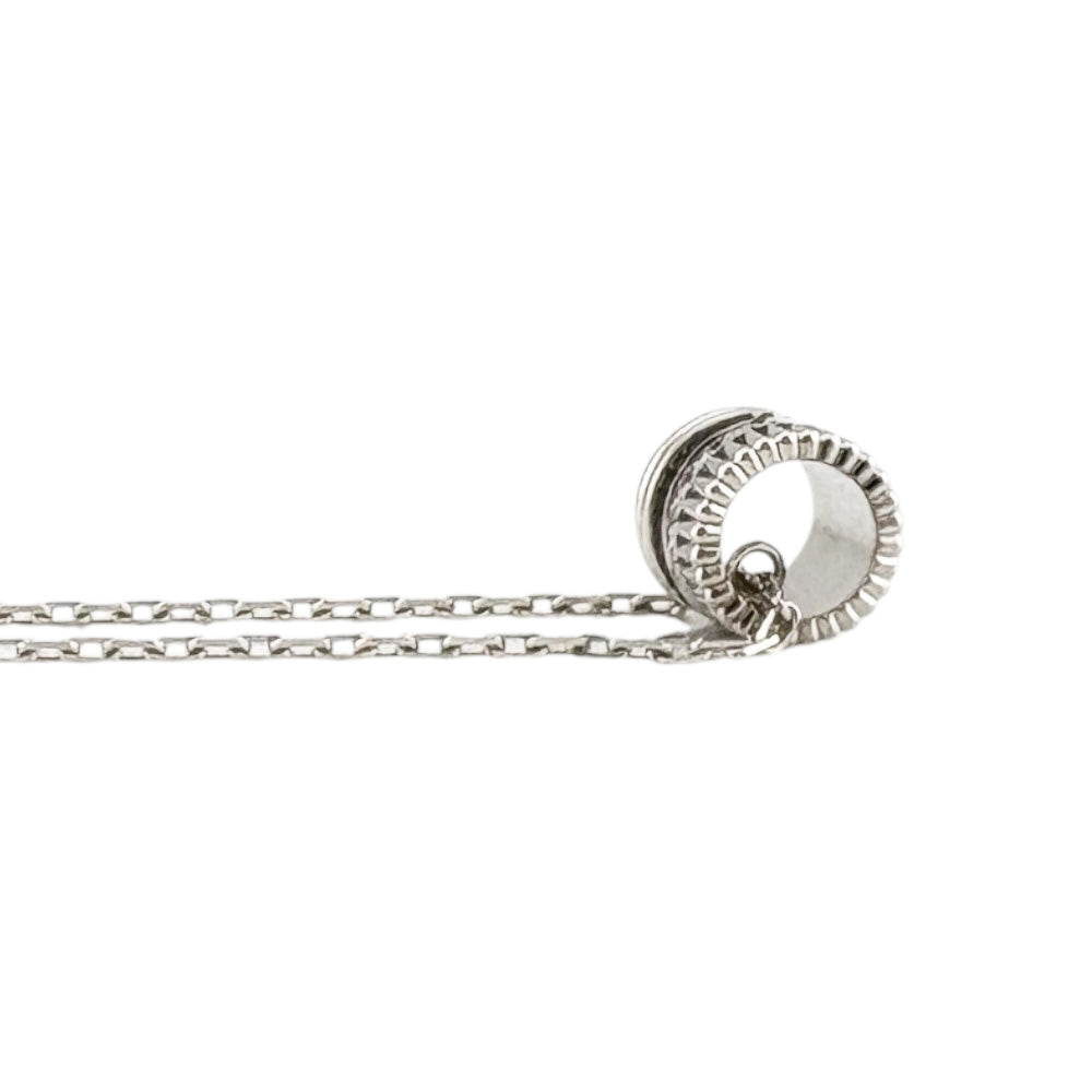 Boucheron ブシュロン キャトルブラック ネックレス 18金 K18ホワイト