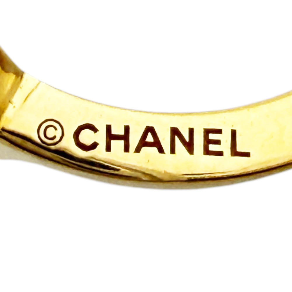 CHANEL シャネル カメリア リング 指輪 13.5号 18金 K18イエロー