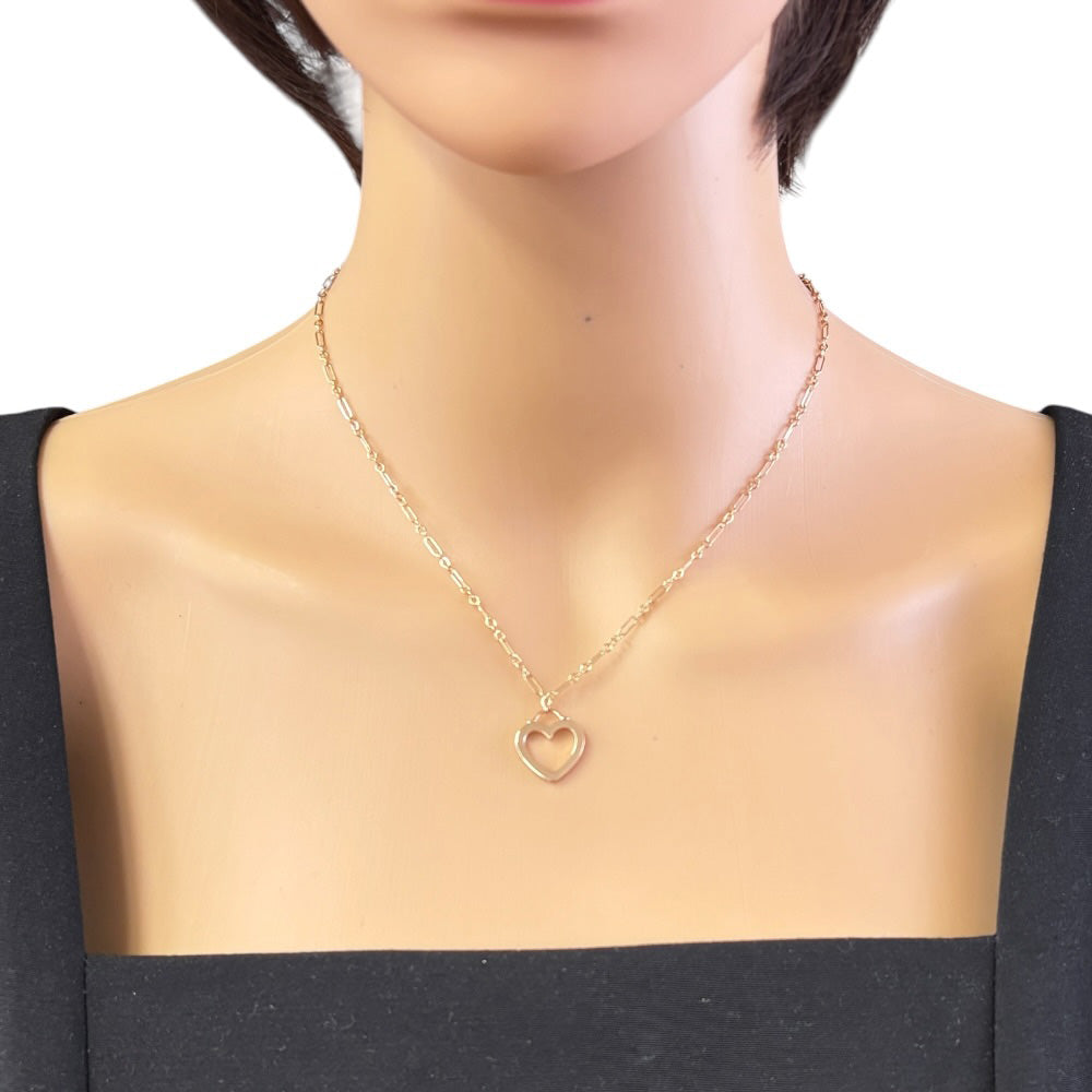 TIFFANY&Co. ティファニー センチメンタルハート ネックレス 18金 K18