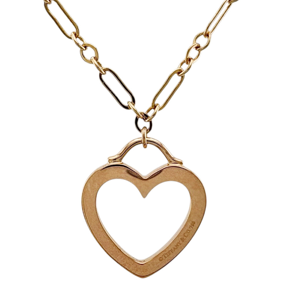 TIFFANY&Co. ティファニー センチメンタルハート ネックレス 18金 K18