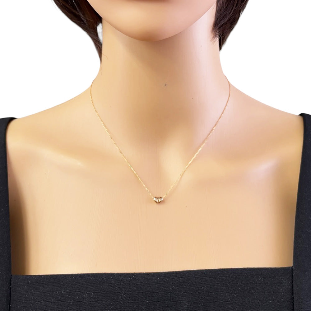 TIFFANY&Co. ティファニー ビーン ネックレス 18金 K18ピンクゴールド