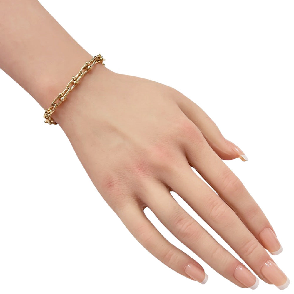 TIFFANY&Co. ティファニー ハードウェア スモールリンク ブレスレット 