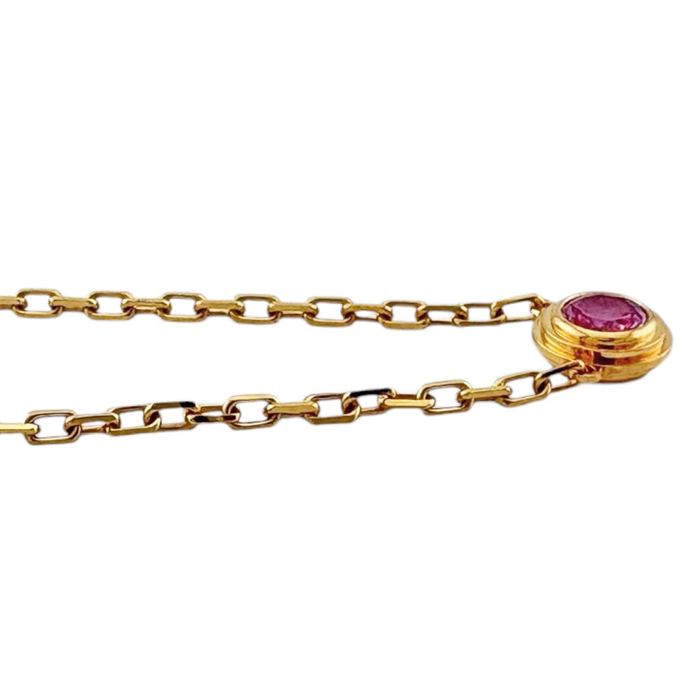 CARTIER カルティエ ダムール ディアマンレジェ ネックレス 18金 K18