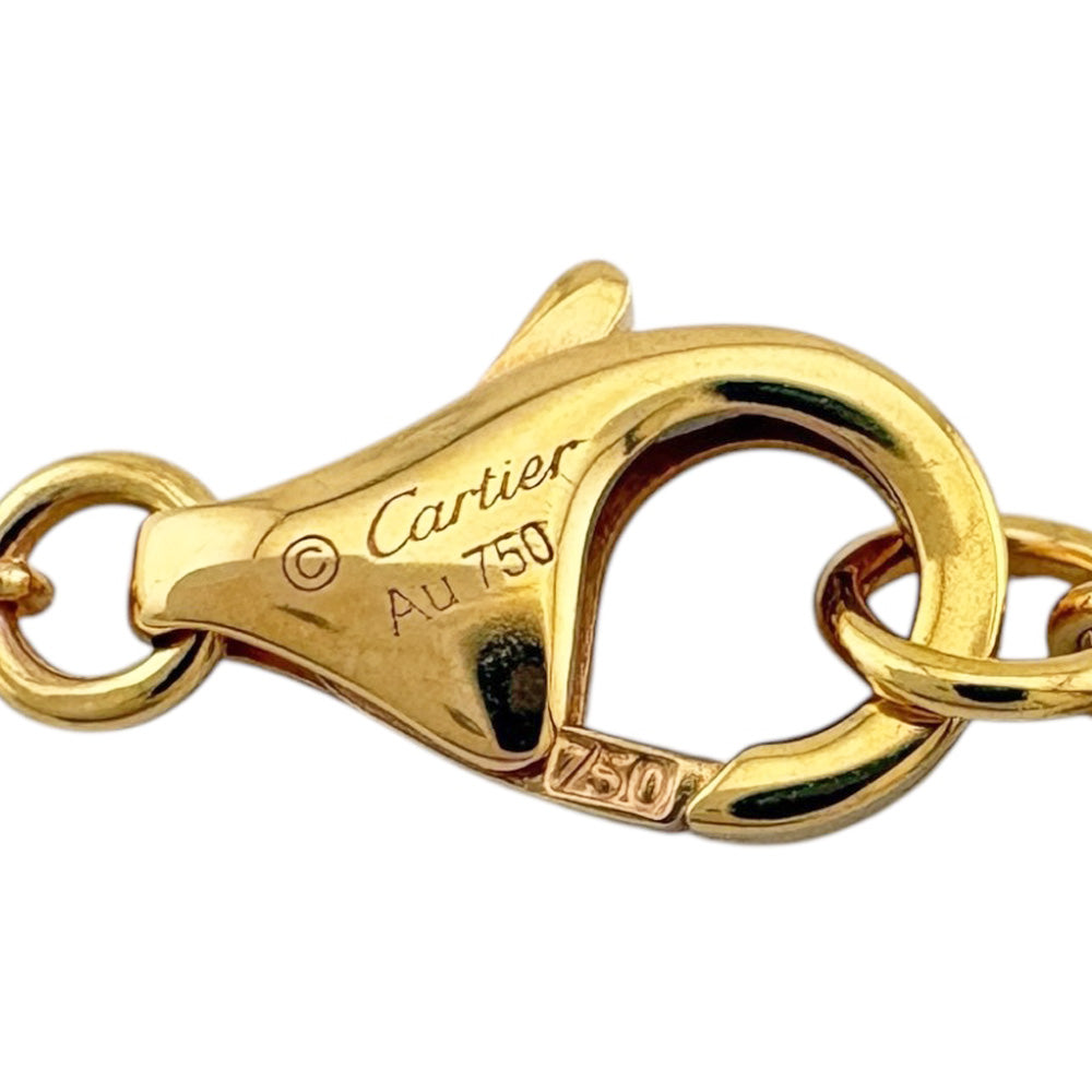CARTIER カルティエ ダムール ディアマンレジェ ネックレス 18金 K18
