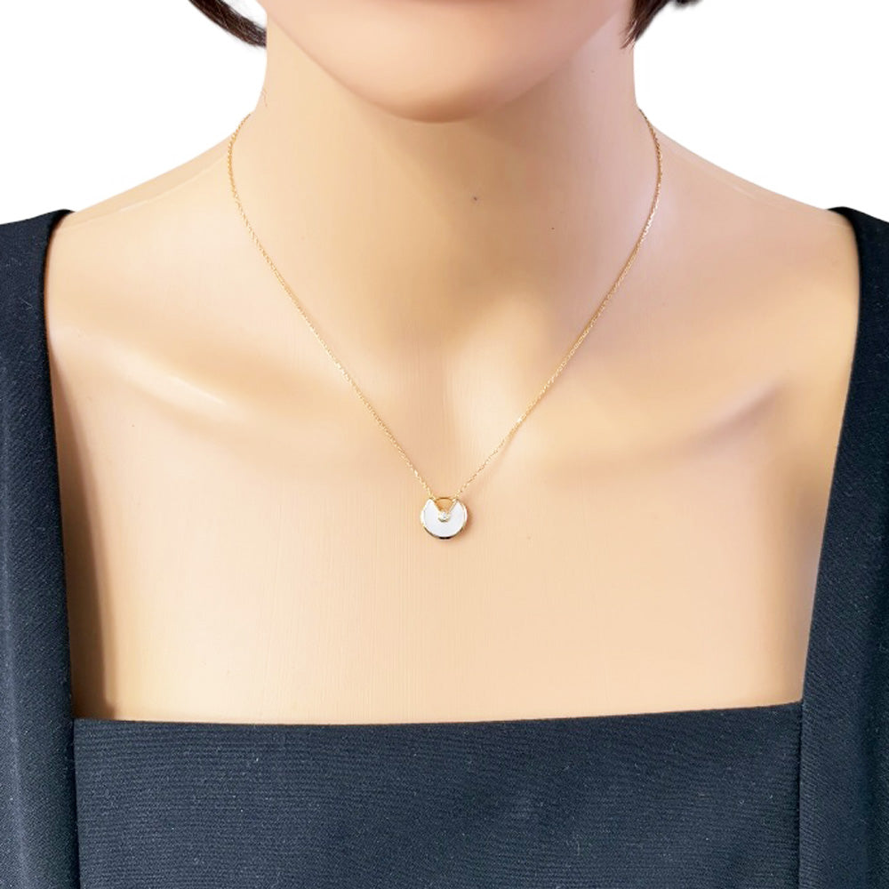 CARTIER カルティエ アミュレット ネックレス 18金 K18イエロー