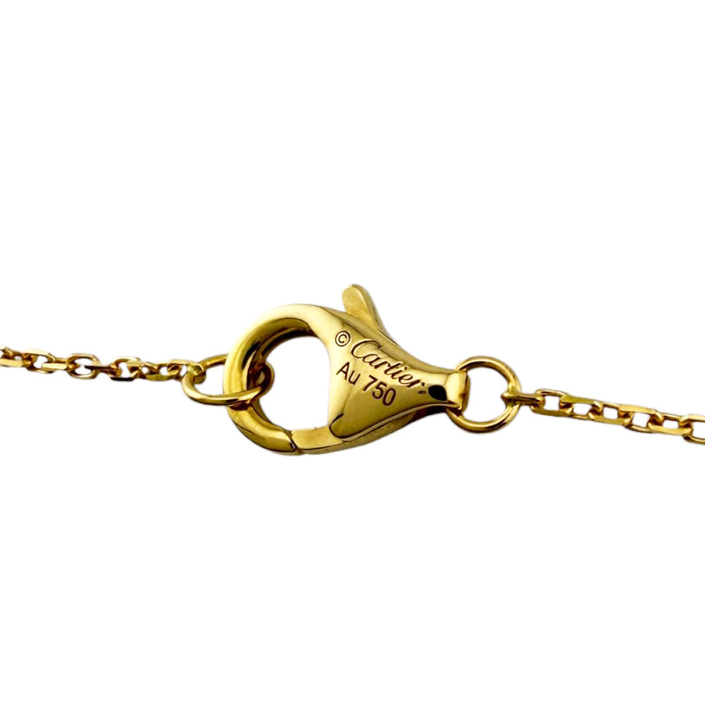 CARTIER カルティエ アミュレット ネックレス 18金 K18イエロー