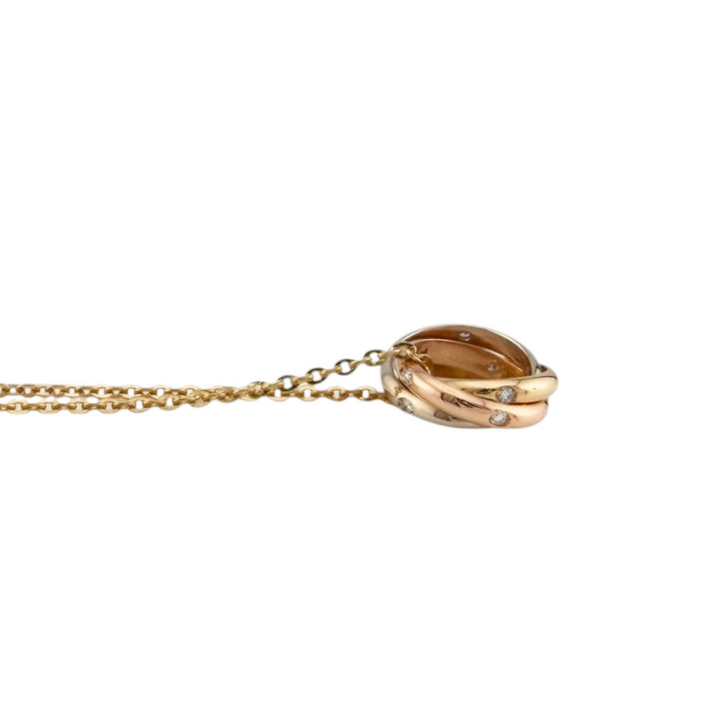 CARTIER カルティエ ベビートリニティ ネックレス 18金 K18イエロー