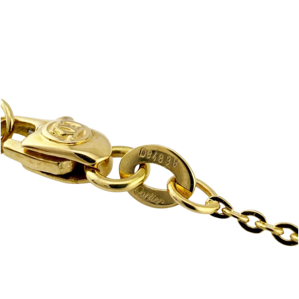 CARTIER カルティエ ベビートリニティ ネックレス 18金 K18イエロー