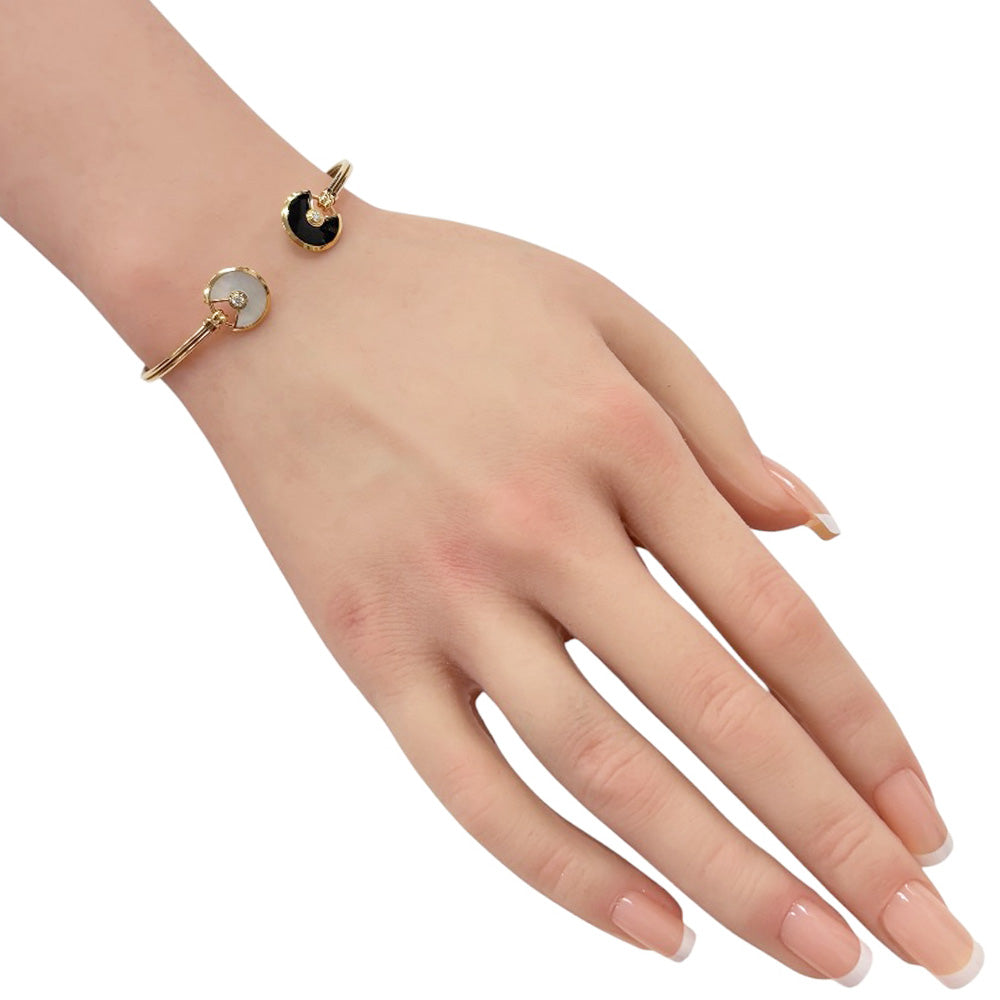 CARTIER カルティエ アミュレット バングル 18金 K18ピンクゴールド